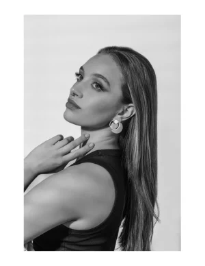 Moora Blaszki do kolczyków z satynowanej stali szlachetnej* Kolczyki