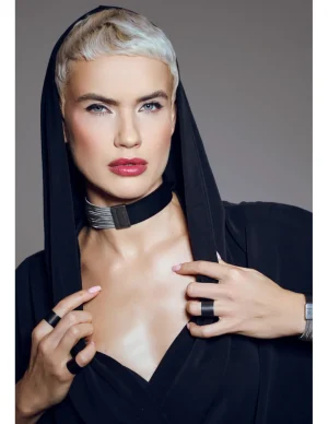 Moora Bransoleta ze skóry oraz stali* Bransolety