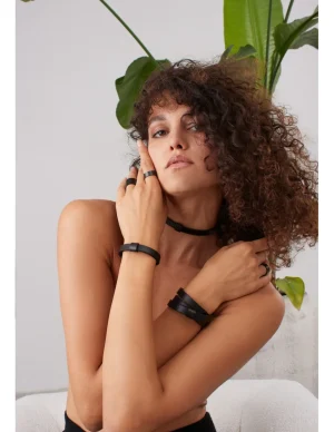 Moora Bransoleta ze skóry oraz stali szlachetnej* Bransolety
