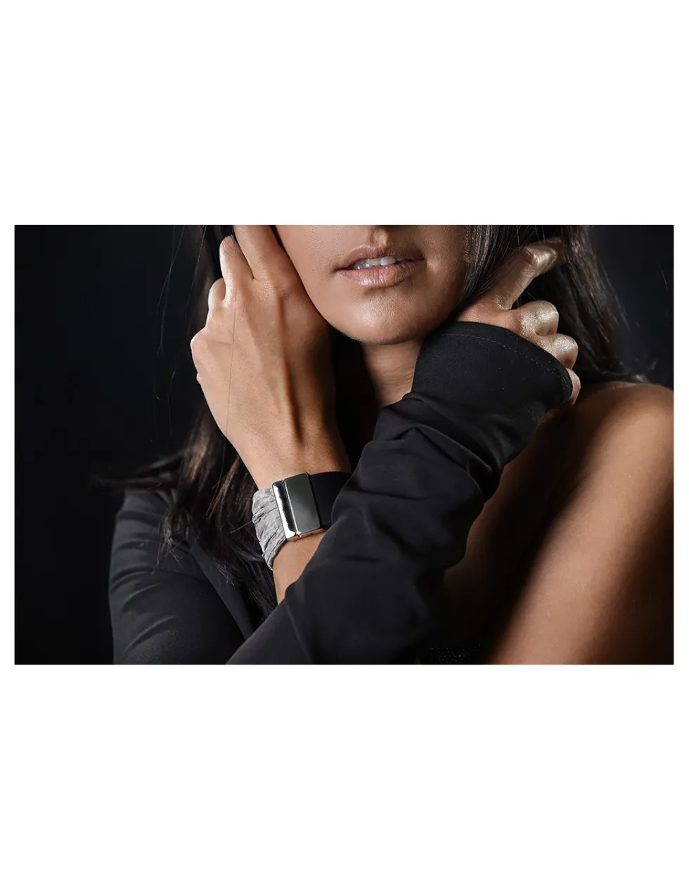 Moora Bransoleta ze skóry oraz stali* Bransolety