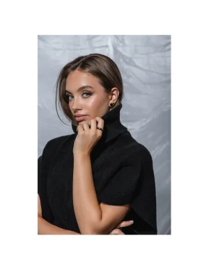 Moora Delikatne kolczyki z pozłacanej stali szlachetnej* Kolczyki