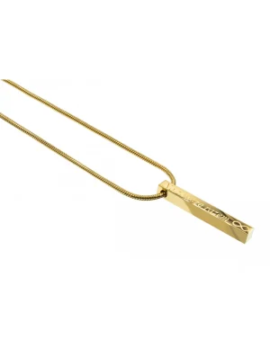 Moora Delikatny łańcuszek ze stali szlachetnej pozłacanej. Idealny do graweru.* Łańcuszki
