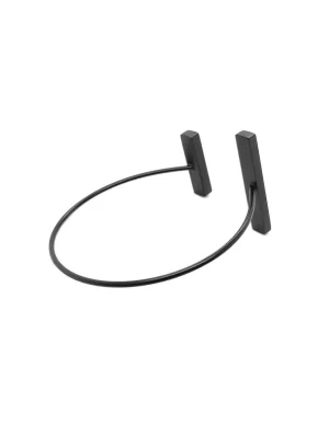 Moora Delikatny oraz surowy komplet z czarnej stali szlachetnej* Pierścionki | Bransolety