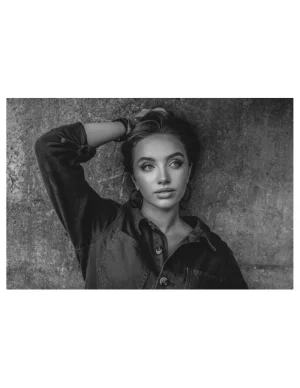 Moora Kolczyki duże koła z czarnej matowej stali szlachetnej* Kolczyki