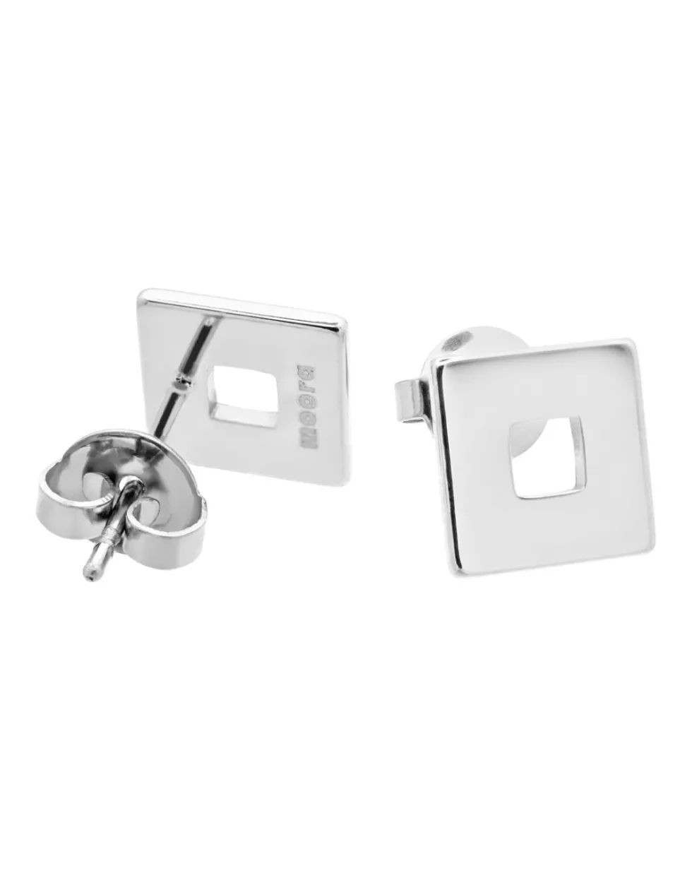 Moora Kolczyki kwadraty ze stali szlachetnej* Kolczyki