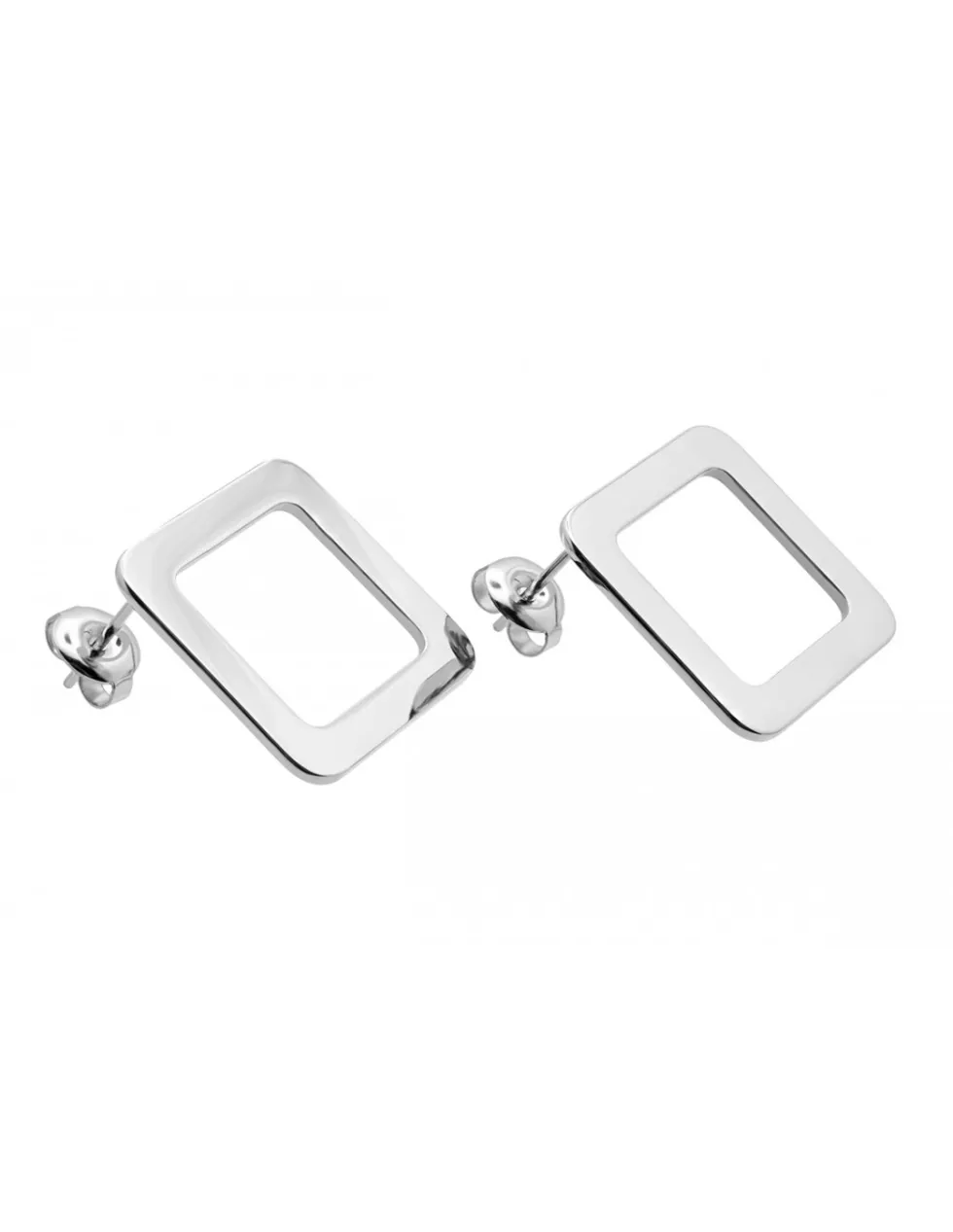 Moora Kolczyki kwadraty ze stali szlachetnej* Kolczyki