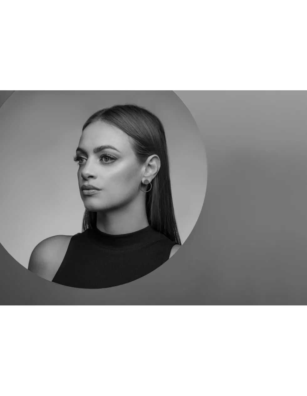 Moora Komplet kolczyków 2w1 z dwóch odcieni stali szlachetnej* Kolczyki