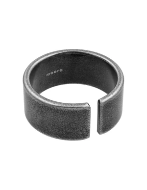 Moora Matowa obrączka ze stali szlachetnej* Pierścionki