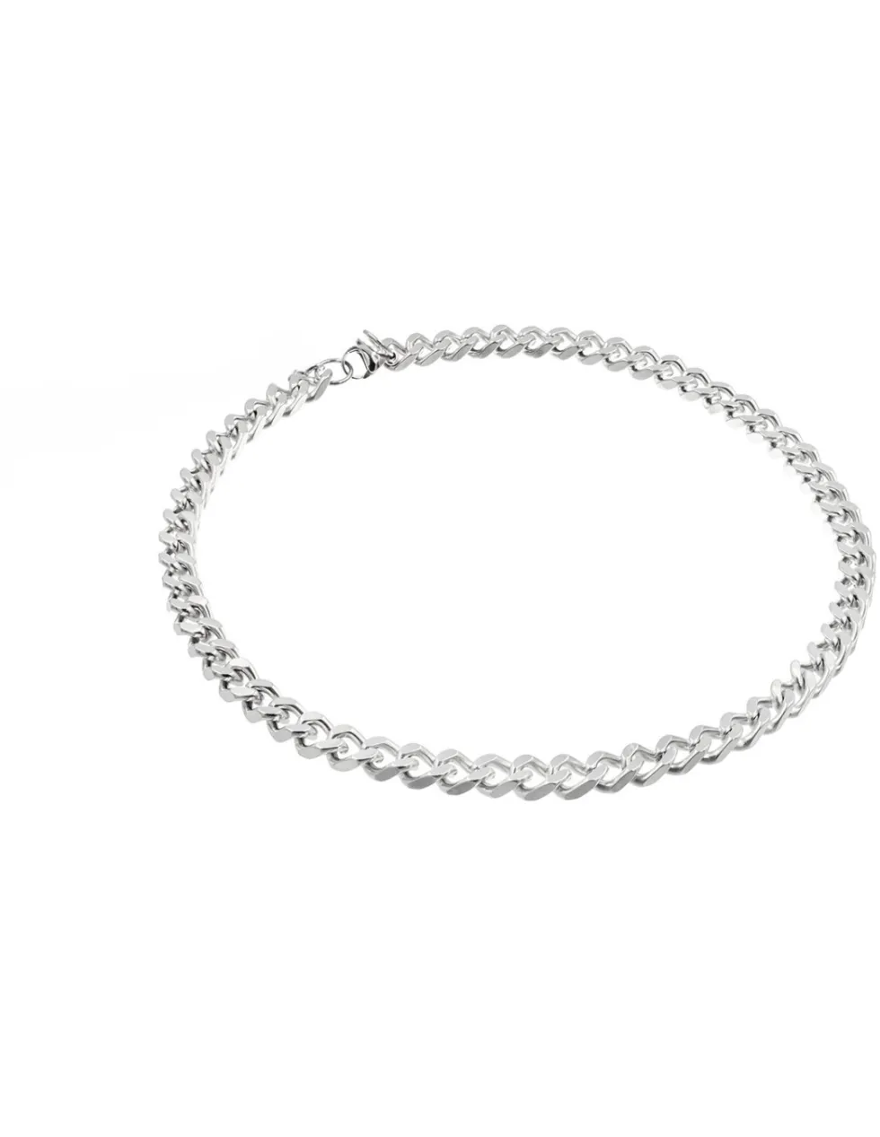 Moora Męski naszyjnik ze stali szlachetnej typu pancerka* Naszyjniki