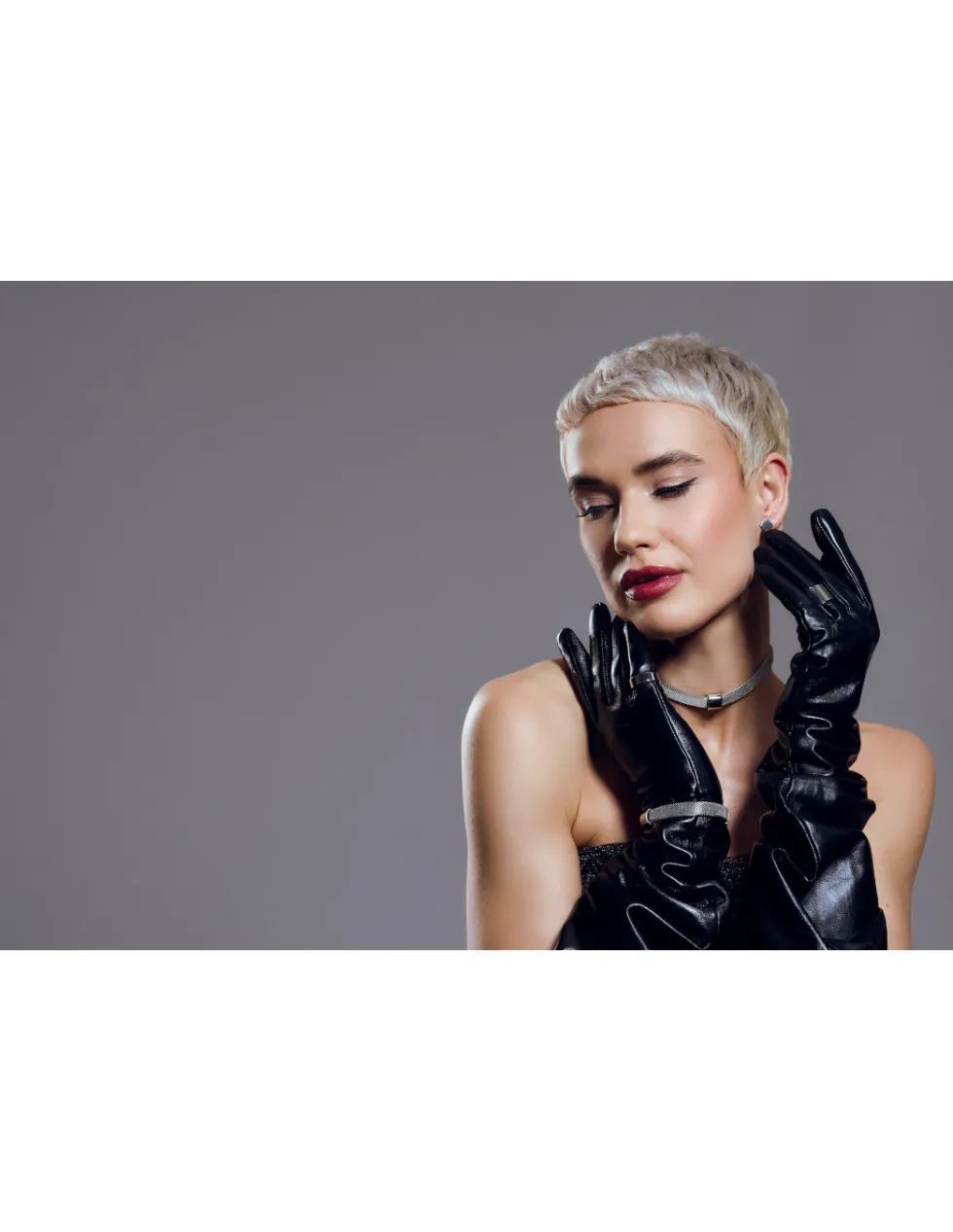 Moora Naszyjnik, delikatny choker ze stali szlachetnej* Naszyjniki | Nowości