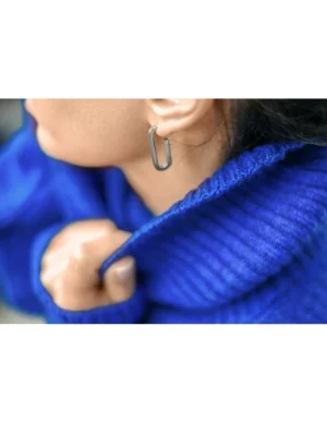 Moora Owalne kolczyki z dużego ogniwa* Kolczyki