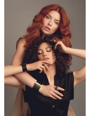 Moora Pierścionek ze skóry oraz stali szlachetnej* Pierścionki